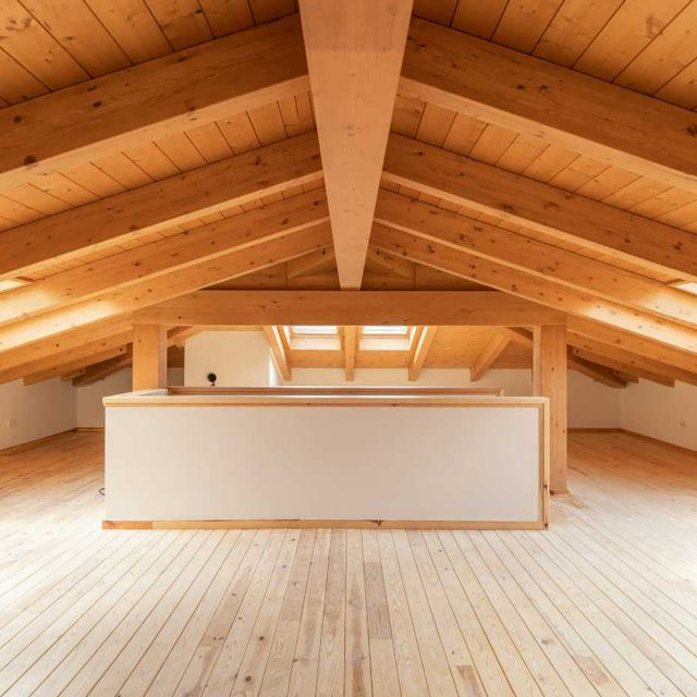 tejado madera